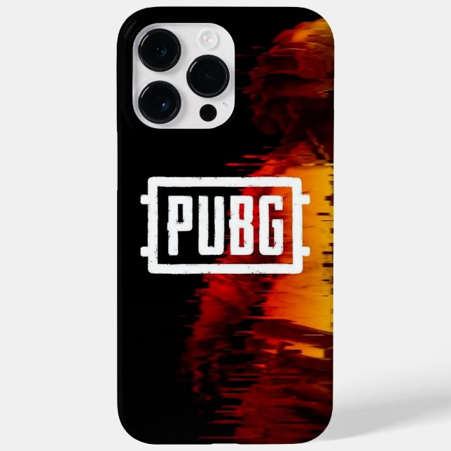 Premium PUBG Design iPhone 14 Pro Max Fodral - stö (Baksida)