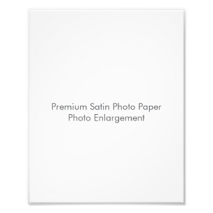 Premium Satin Fotopapper Foto Förstoring