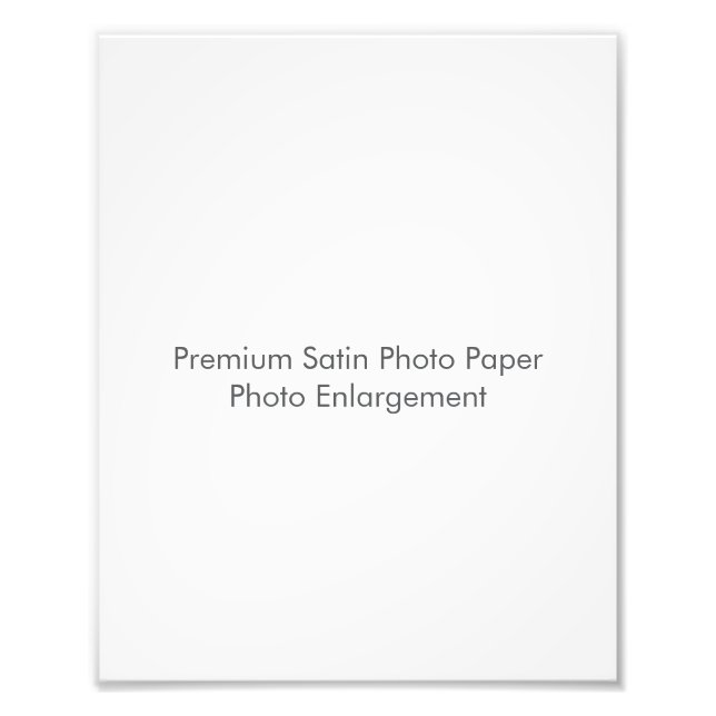 Premium Satin Fotopapper Foto Förstoring (Framsidan)