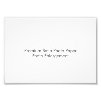 Premium Satin Fotopapper Foto Förstoring