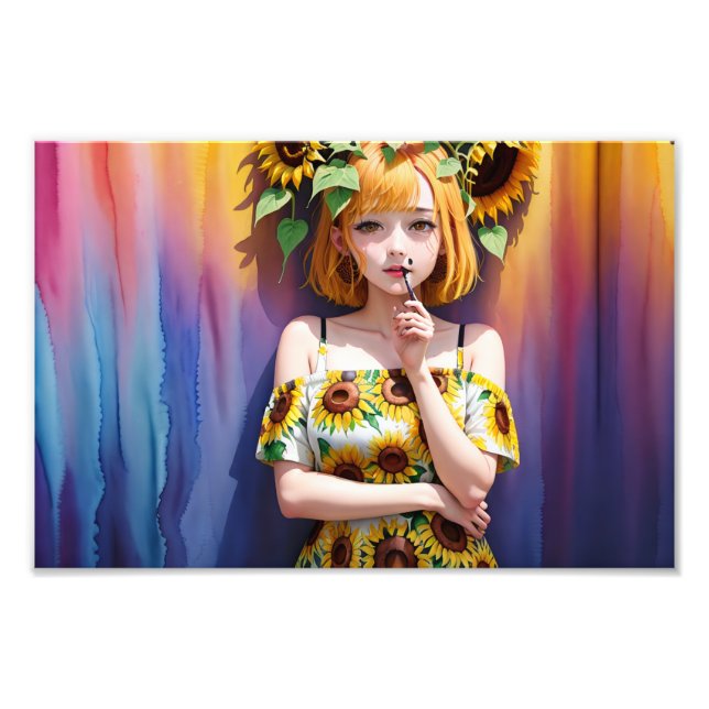 Premium Satin Photo Papper Foto EnUtvidgning (Framsidan)