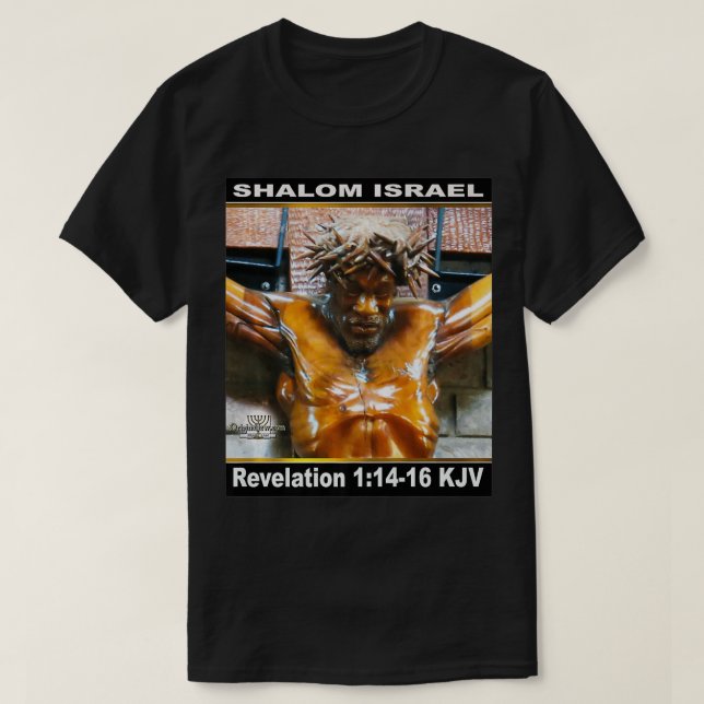 Premium Shalom Israel by OJA Premium T Shirt (Design framsida)