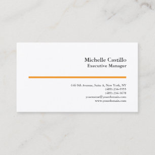 Premium Siden Professionell Minimalistisk Modern E Visitkort