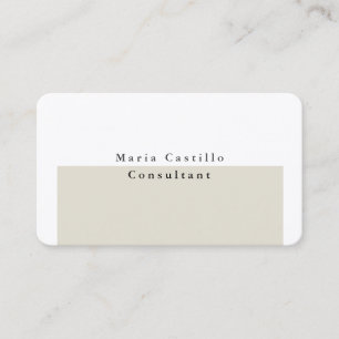 Premium Silke-minimalistisk modern med enkel Elega Visitkort