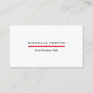 Premium Silke-minimalistisk Professionell Visitkort