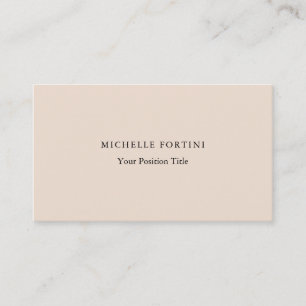 Premium Silke Trendig - minimalistisk Professionel Visitkort