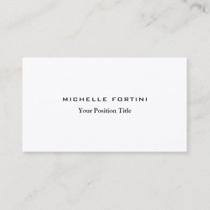 Premium Silke Trendig-minimalistisk Professionell Visitkort
