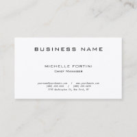Premium Silke White Minimalist Modern Plain
