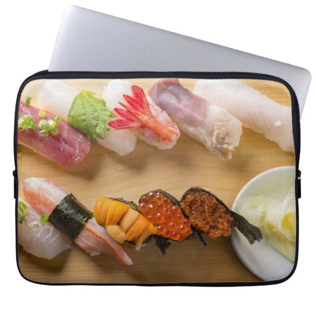 Premium Sushi Laptop Sleeve – SUSHIMI Japan (Framsidan)