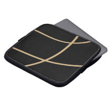 Premium Svart Guld Tech Stil