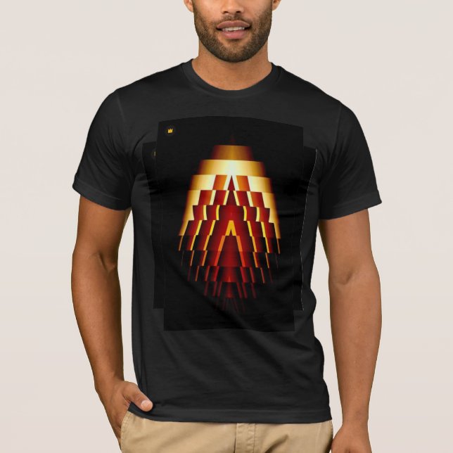 Premium svart minimal T-shirt – Stilren bomullsklä (Framsida)