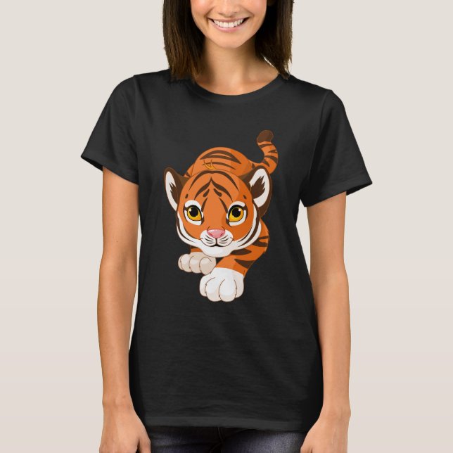 Premium Tiger Graphic Tee (Framsida)