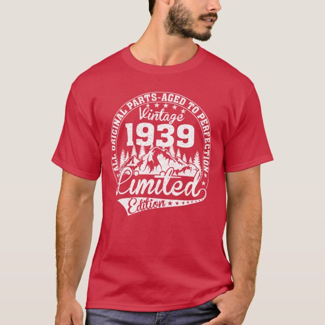 PREMIUM VINTAGE 1939 funny T Shirt (Framsida)