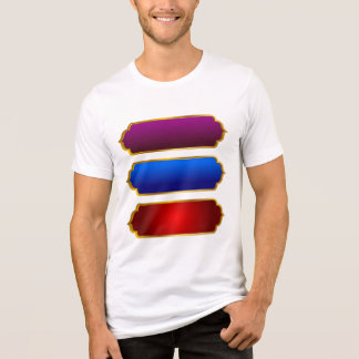 Premium White Cotton T-Shirt för manar
