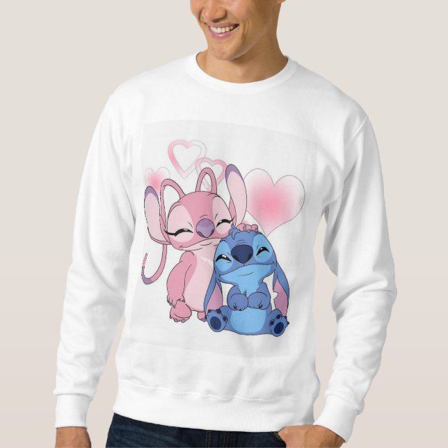 "Premium White Shirt_Sleek Design for Urban Style" Lång Ärmad Tröja (Framsida)