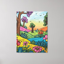 Premium Wrapped Canvas 30" x 40"