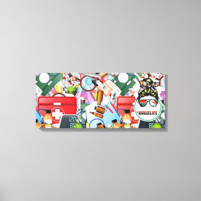 Premium Wrapped Canvas (glapp) (Framsida)