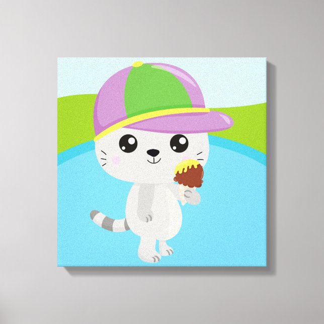 Premium Wrapped Canvas (glapp) (Framsida)