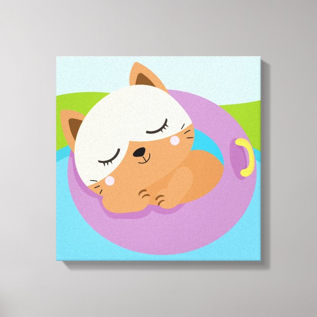 Premium Wrapped Canvas (glapp) (Framsida)