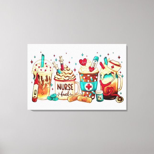 Premium Wrapped Canvas (glapp) (Framsida)