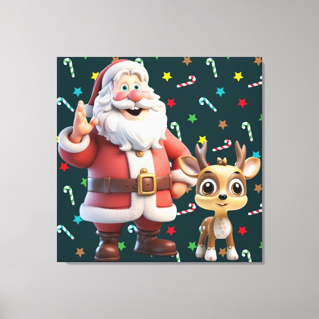 Premium Wrapped Canvas (glapp) (Framsida)