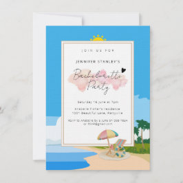 Premiuminbjudningar, Beach Bachelorette-parti Inbjudningar