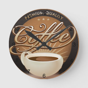 Premiumkaffe och kaffe i Kopp Rund Klocka