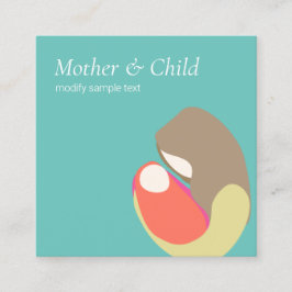 Prenatal Neonatal Midwifery Fyrkantigt Visitkort