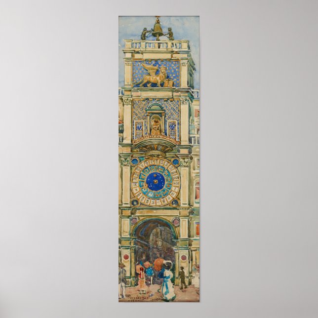 Prendergast - Clock Torn Venedig Poster (Framsidan)