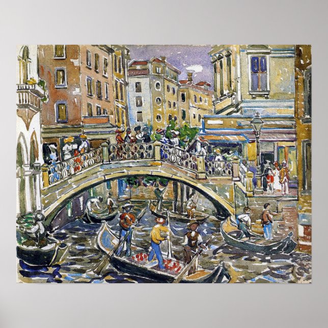 Prendergast - Kanal 1912 Poster (Framsidan)