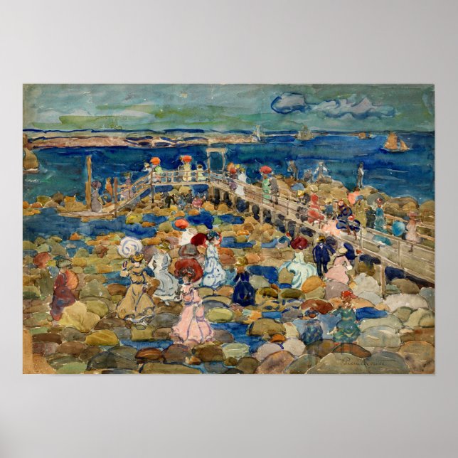Prendergast - Low Tide Beechmont Poster (Framsidan)