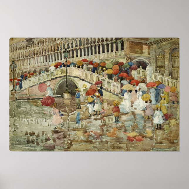 Prendergast - paraplyer i regnet poster (Framsidan)