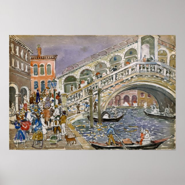 Prendergast - Rialto Bridge Poster (Framsidan)