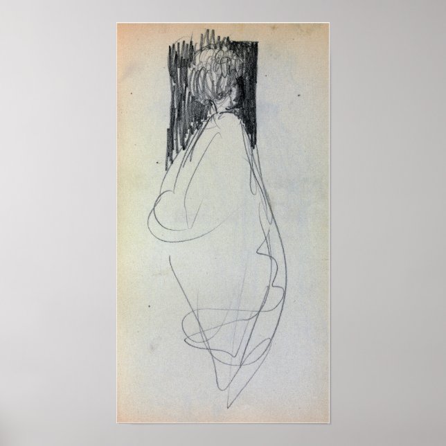 Prendergast - Stående kvinna Poster (Framsidan)