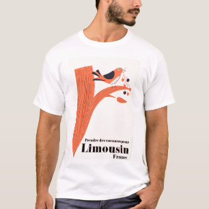 Prendre des vacances pour Limousin Frankrike. T Shirt