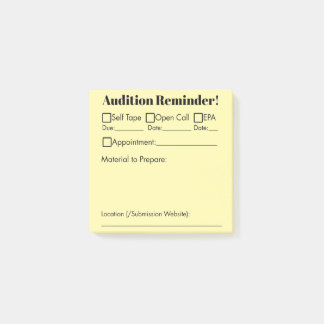 Prenumeration! Post-it Block