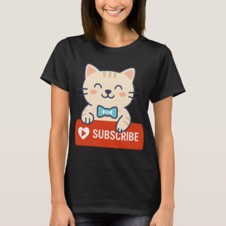 PRENUMERERA - Du Kan Inte Säga Nej till en Söt Kat T Shirt