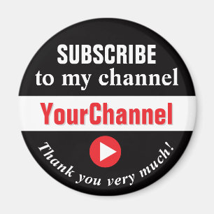 Prenumerera på min kanal magnet