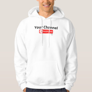 Prenumerera på personlig-kanal hoodie