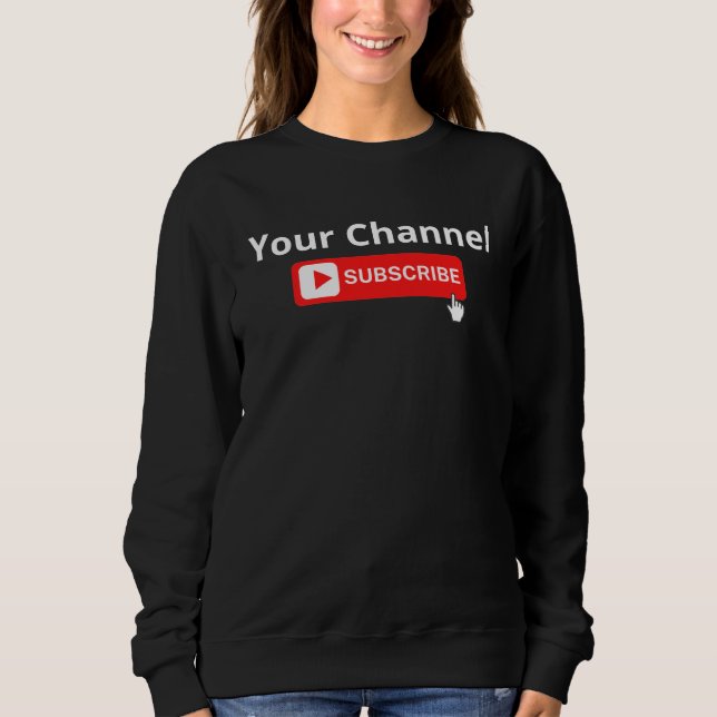 Prenumerera på personlig-kanal t shirt (Framsida)