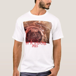 Preparera av vampyrmopsskjortan tee shirt