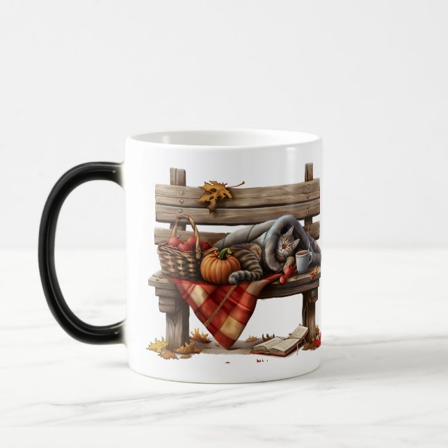 Preparing my Halloween potion Magisk Mugg (Vänster)