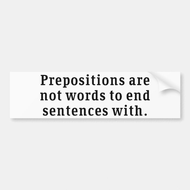 Prepositions Bildekal (Framsidan)