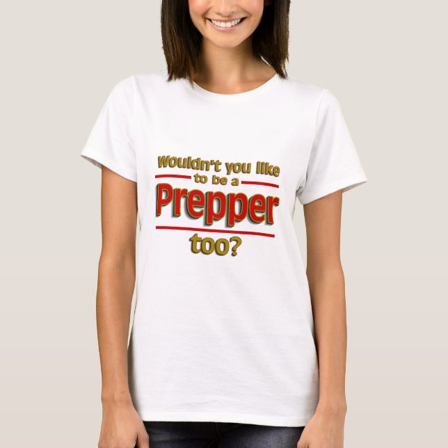 Prepper för tee shirt (Framsida)