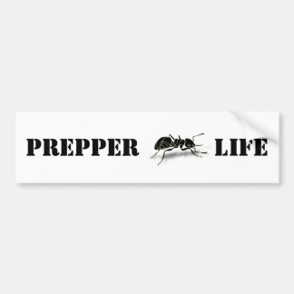Prepper livbildekal bildekal