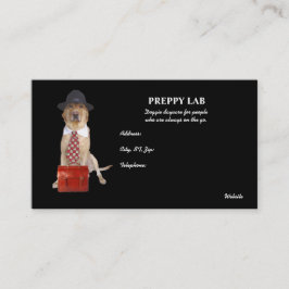 Preppie labb visitkort