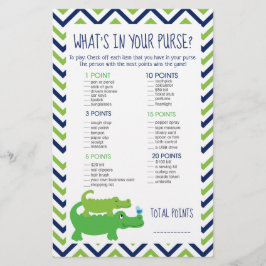 Preppy Alligator What's in Your Purse Game