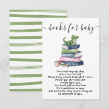 Preppy baby-dusch bokar för baby-kort