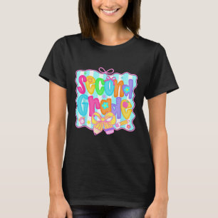 Preppy Back To School 2:a klass Coquette Bow Flick T Shirt