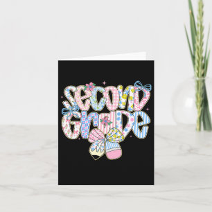 Preppy Back To School Blommig 2:a Klass Coquette G Kort